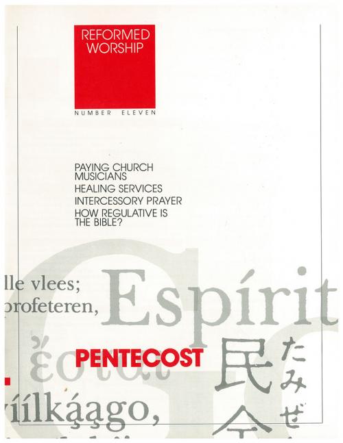 Reformed Worship issue cover