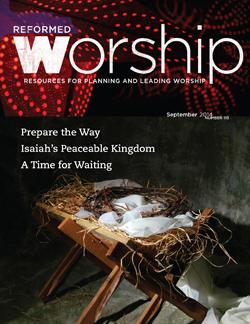 Reformed Worship issue cover