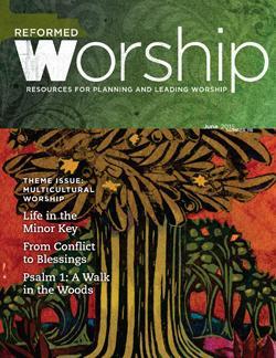 Reformed Worship issue cover