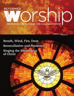 Reformed Worship issue cover