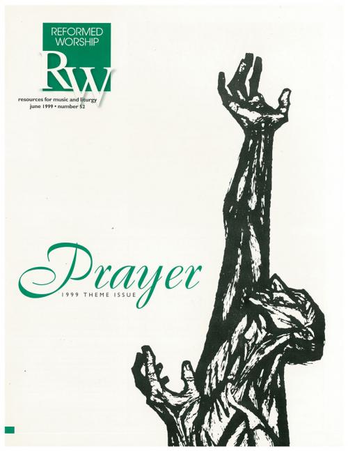 Reformed Worship issue cover