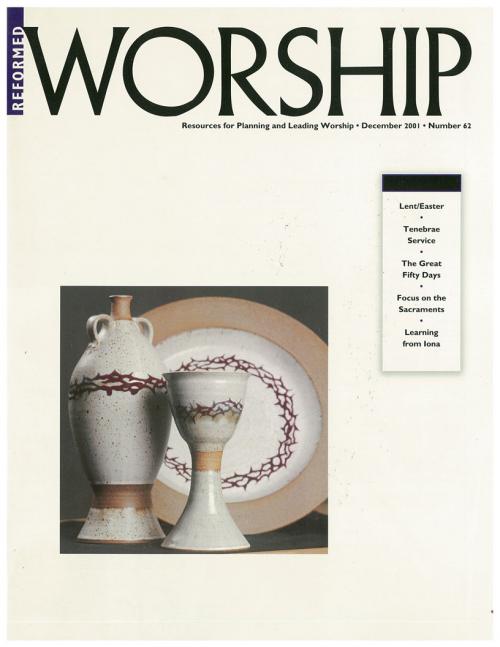 Reformed Worship issue cover