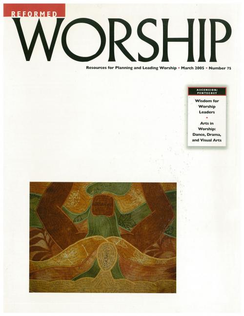 Reformed Worship issue cover