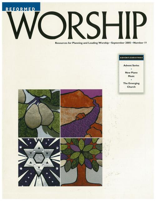 Reformed Worship issue cover