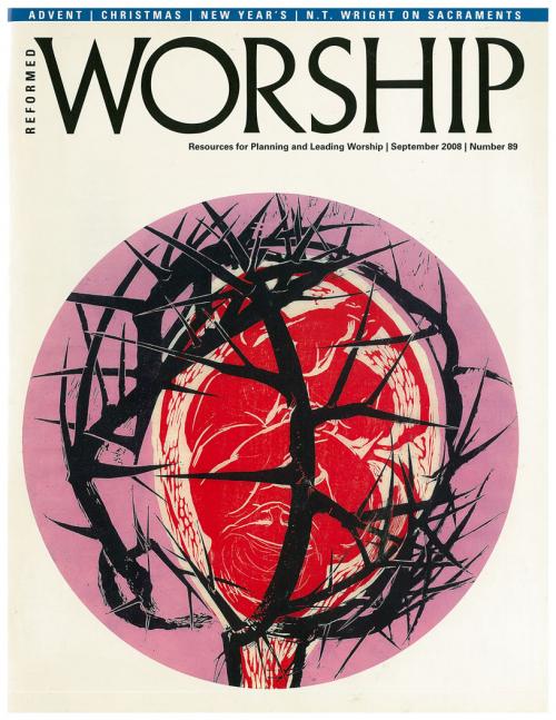 Reformed Worship issue cover