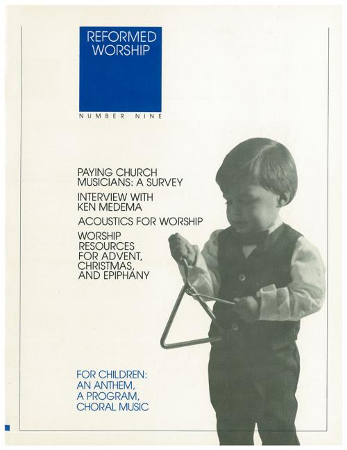 Reformed Worship issue cover