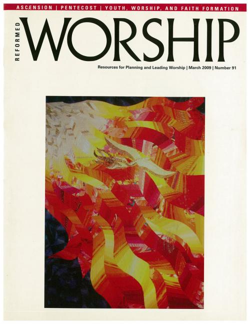 Reformed Worship issue cover