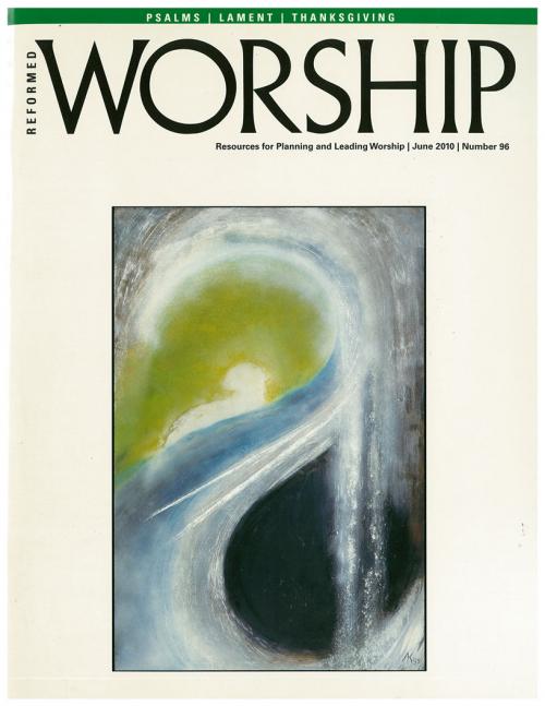 Reformed Worship issue cover